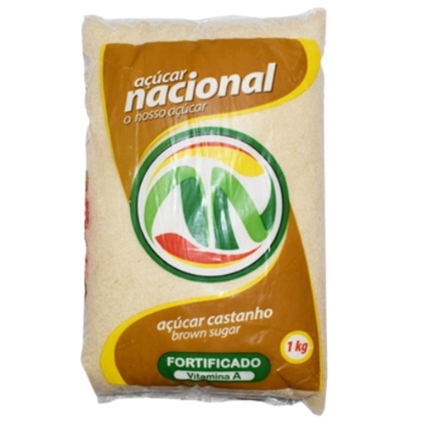 Açúcar Nacional Castanho 1KG Fortificado