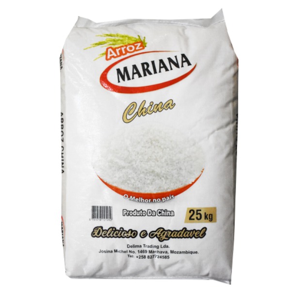 Arroz Mariana 25KG — Arroz da China