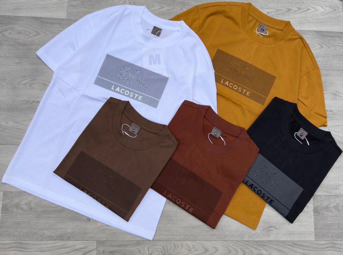 Camiseta Lacoste Estampada Masculina