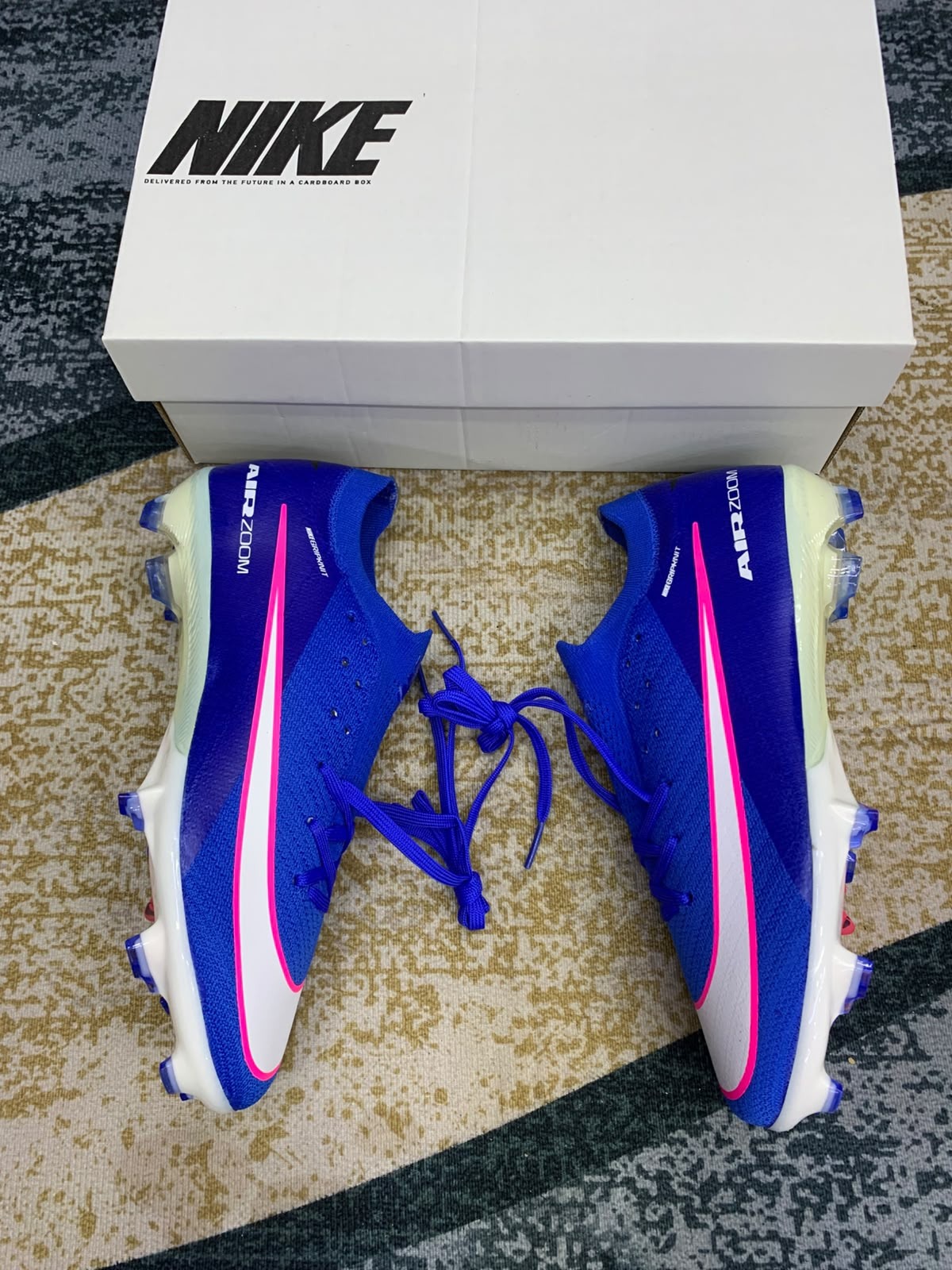 Foto 2 de Chuteira Nike Mercurial Azul/Violeta