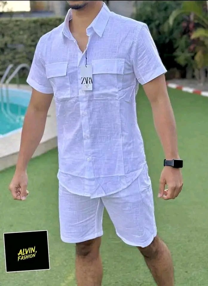 Foto 2 de Conjunto Linho ZARA – Camisa + Short