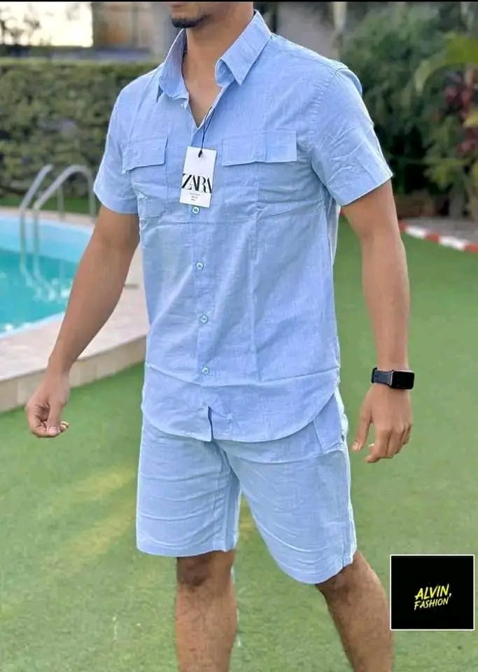 Foto 3 de Conjunto Linho ZARA – Camisa + Short