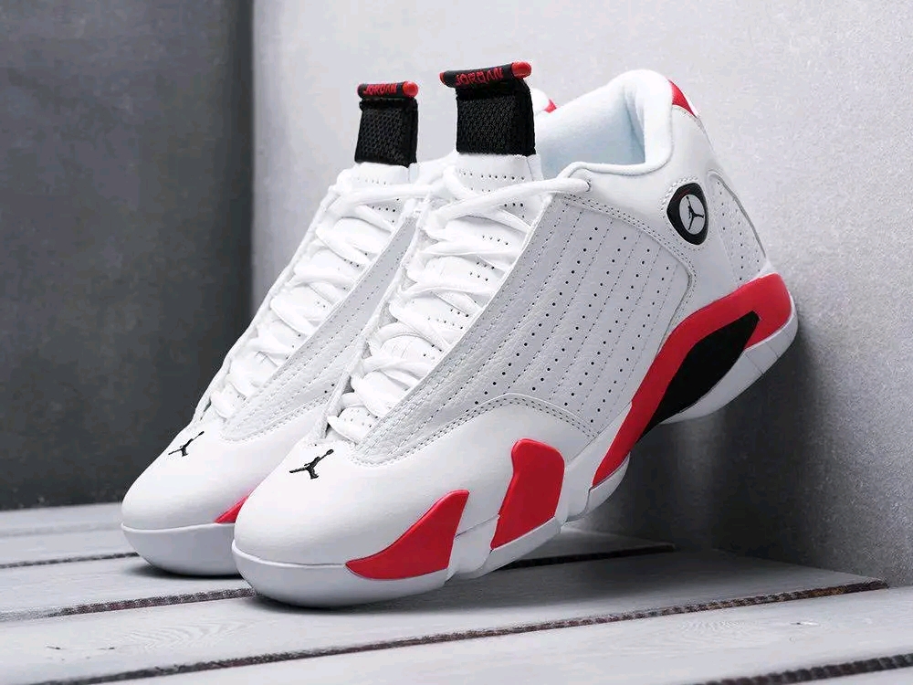 Air Jordan 14 Retro – Branco Vermelho