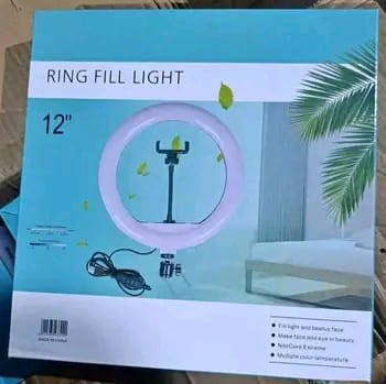 Foto 3 de Ring Fill Light 12" com Tripé Ajustável