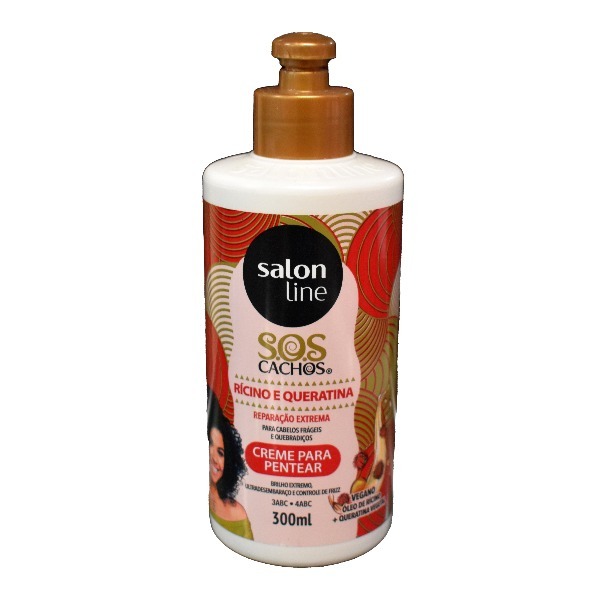 Salon Line SOS Creme Rícino e Queratina 300ml