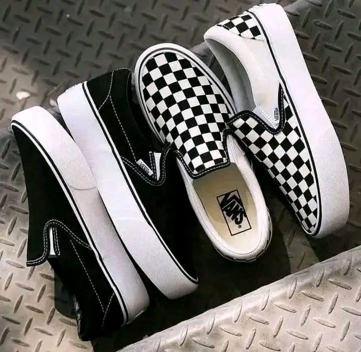 Vans Slip-On – Preto e Xadrez